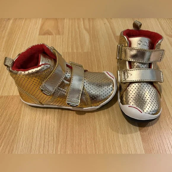 Plae Max Gold shoes size 8.5 Brand New NWT Rare Find - Picture 3 of 10